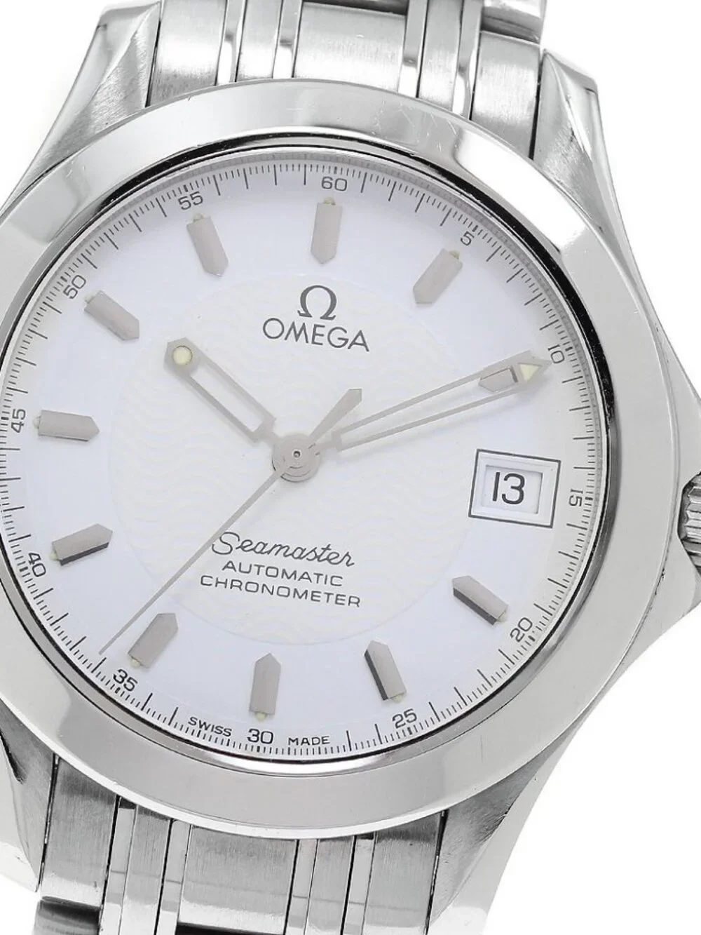 OMEGA Seamaster120 2501.21 Date white Dial Automatic Men's Watch_962347